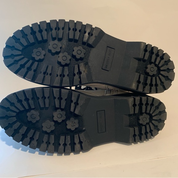 Sincerely Jules Boots Women’s Harley Platform Combat Cream Leather Size 8.5 - Picture 10 of 13